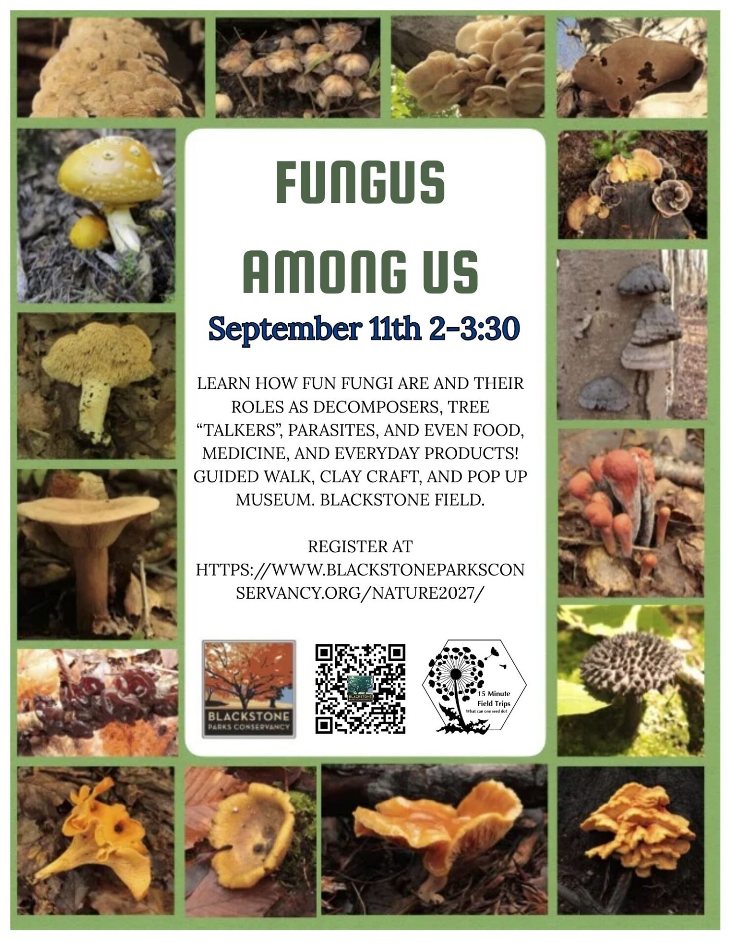 Fungus Among Us Fall Walk