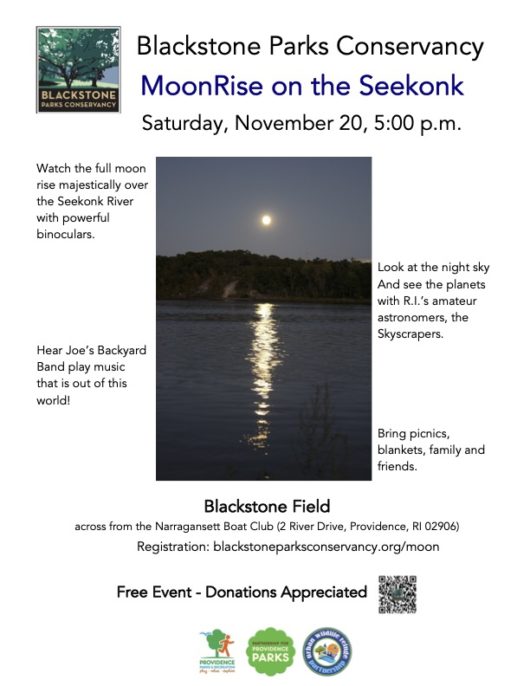 Moonrise on the Seekonk